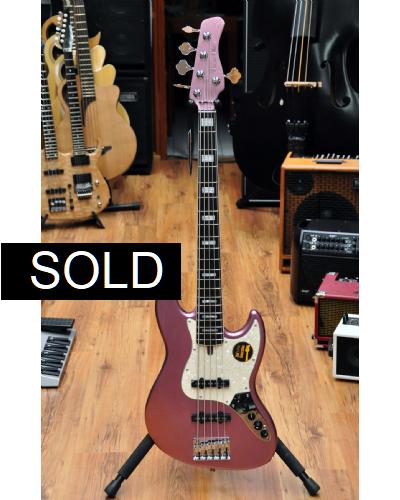 Sire Marcus Miller V7-5 2nd Gen Burgundy Alder Ebony